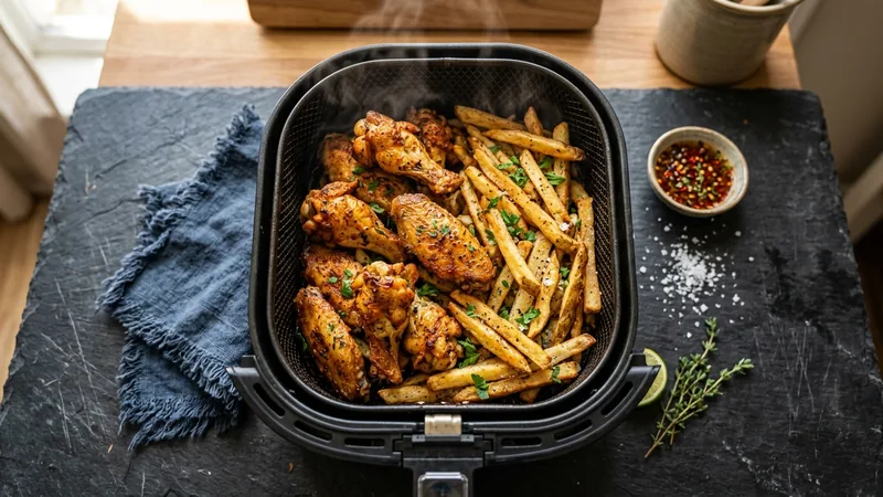 Air Fryer Alley: Crispy food, weeknight speed.